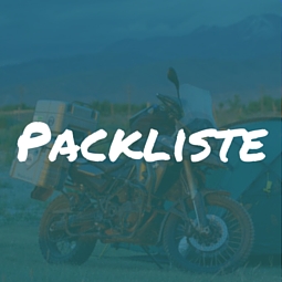 Packliste für Motorradreise