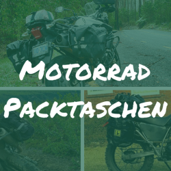 Packtaschen für Motorradreisen