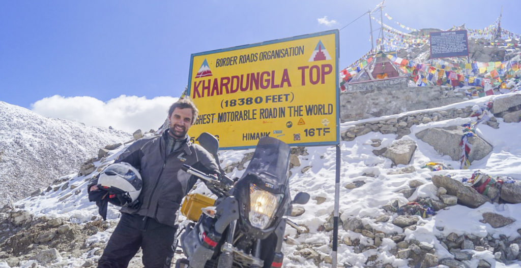 Ladakh Motorrad Weltreise